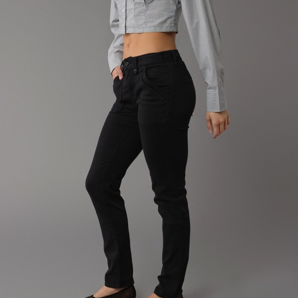 (NWT)American Eagle Outfitters Women's Mid Rise Classic Pants 6/28s